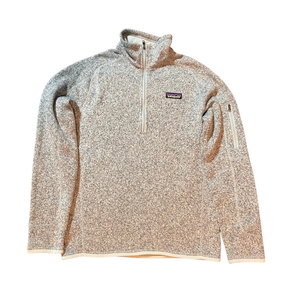 Patagonia Women’s 1/4-Zip Better Sweater | Medium | Blue